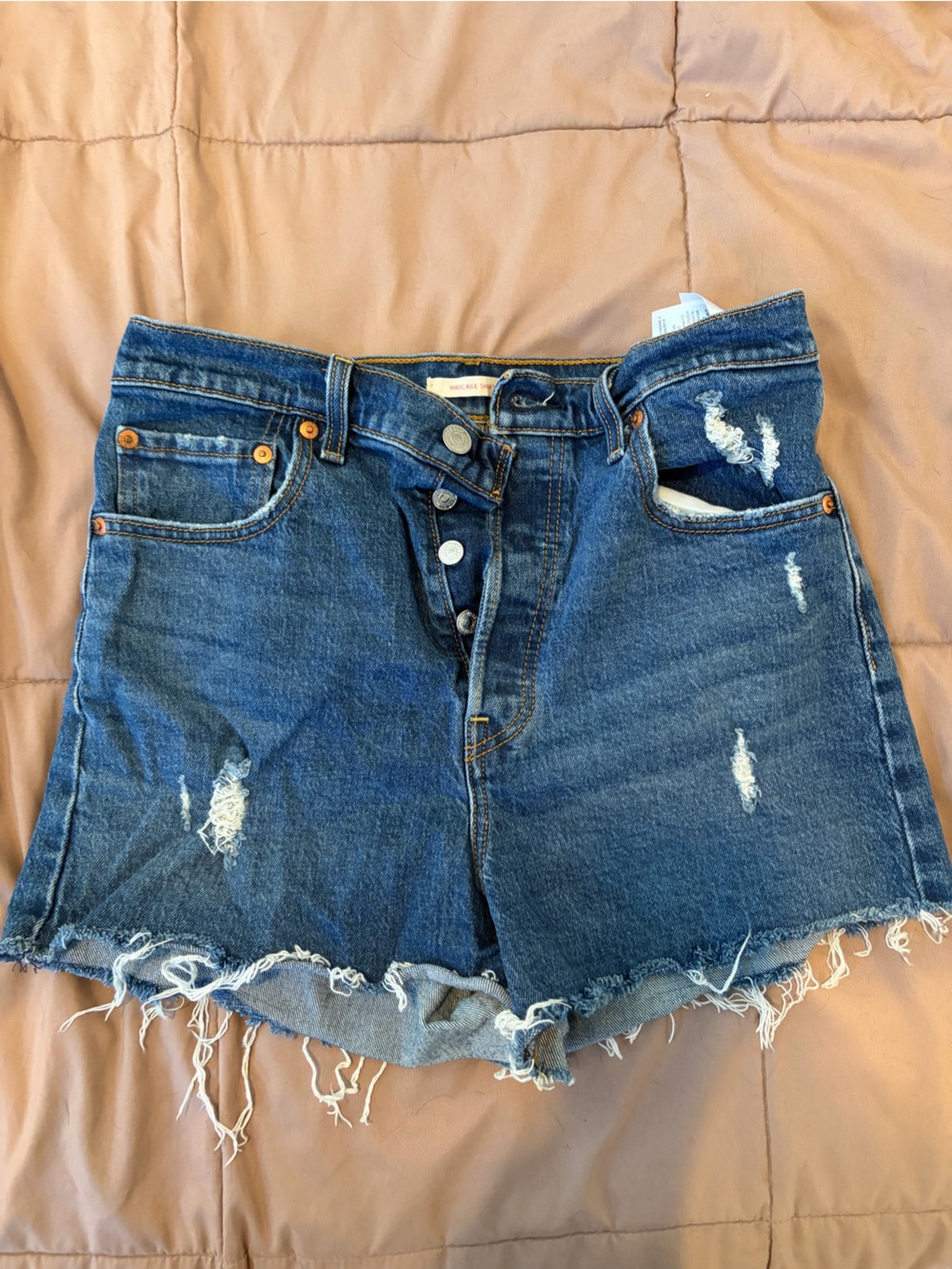 BUNDLE OF 2 Levi’s cutoff denim shorts